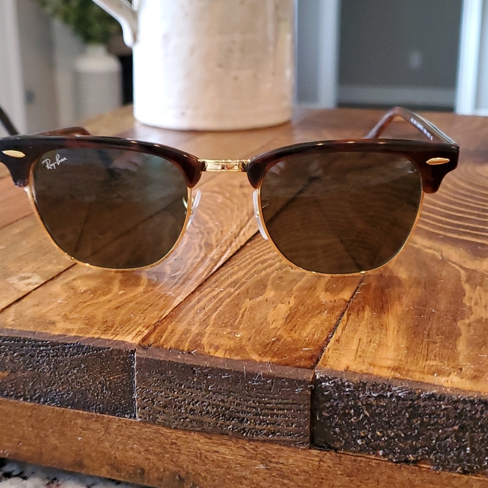 Repaired Ray-ban Clubmaster Sunglasses